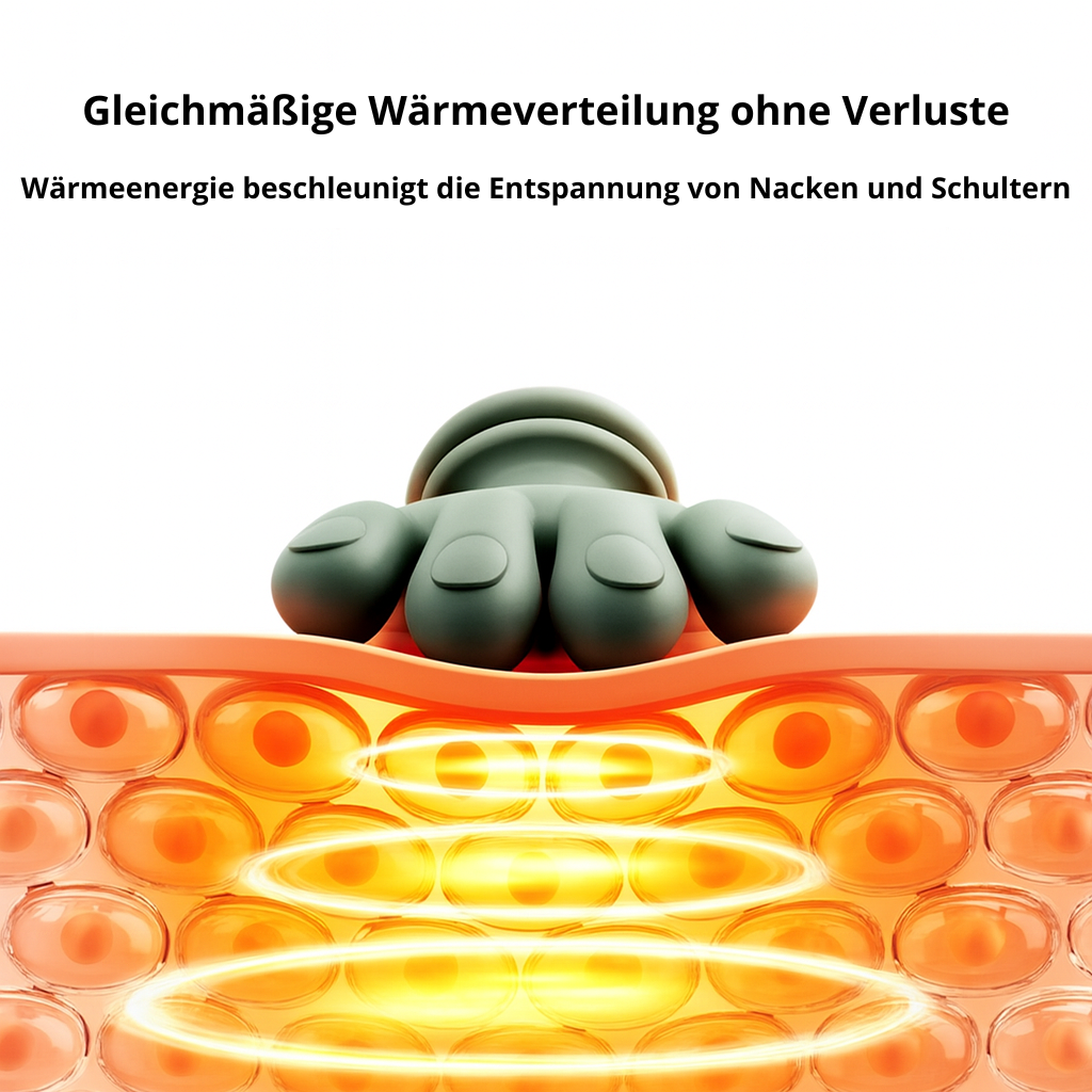 Beheizbares Nacken- und Schultermassagegerät – SiaaSoo®